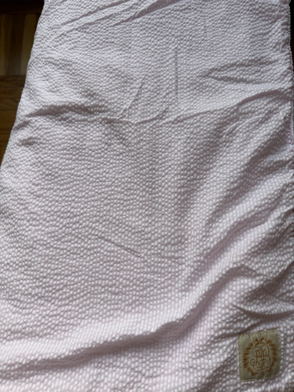 Beaufort Bonnet Company Pink Seersucker Towel